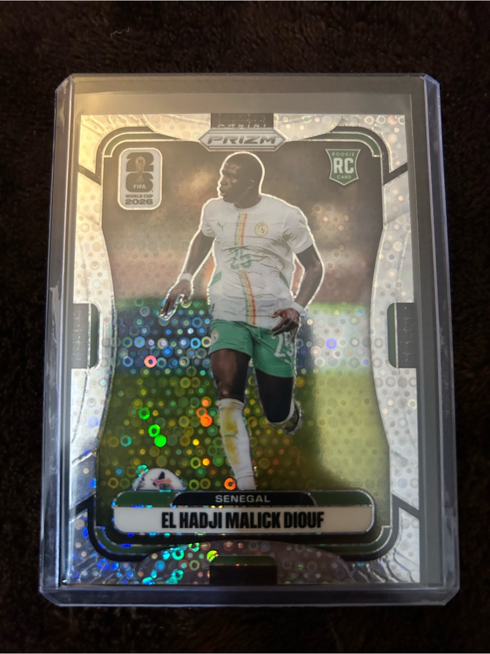 Panini Prizm El Hadji Malick Diouf Silver Holographic Soccer Card